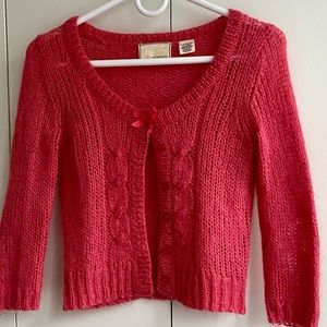 Anthropologie Guinevere cropped sweater